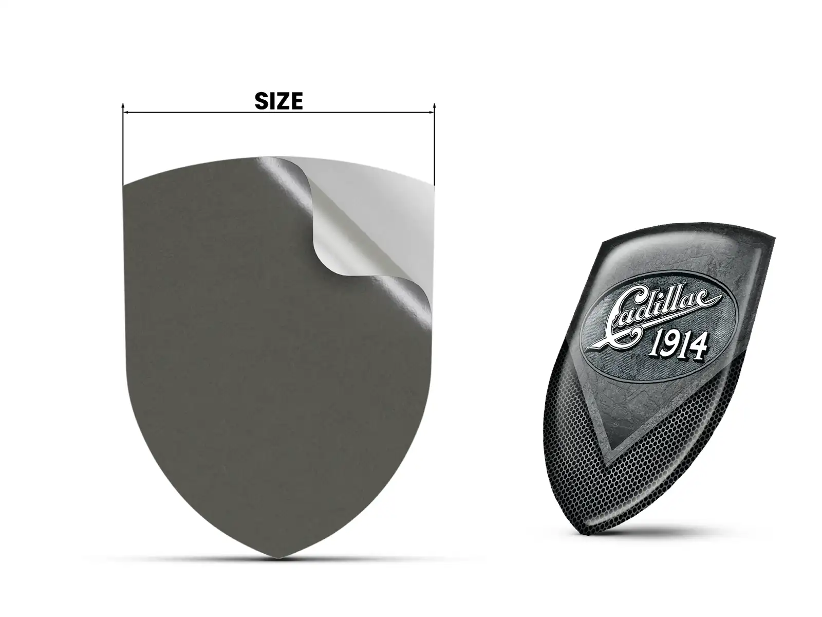 Cadillac Vinilos Puerta Auto Duraderos Pro Máximo Estilo Moderno